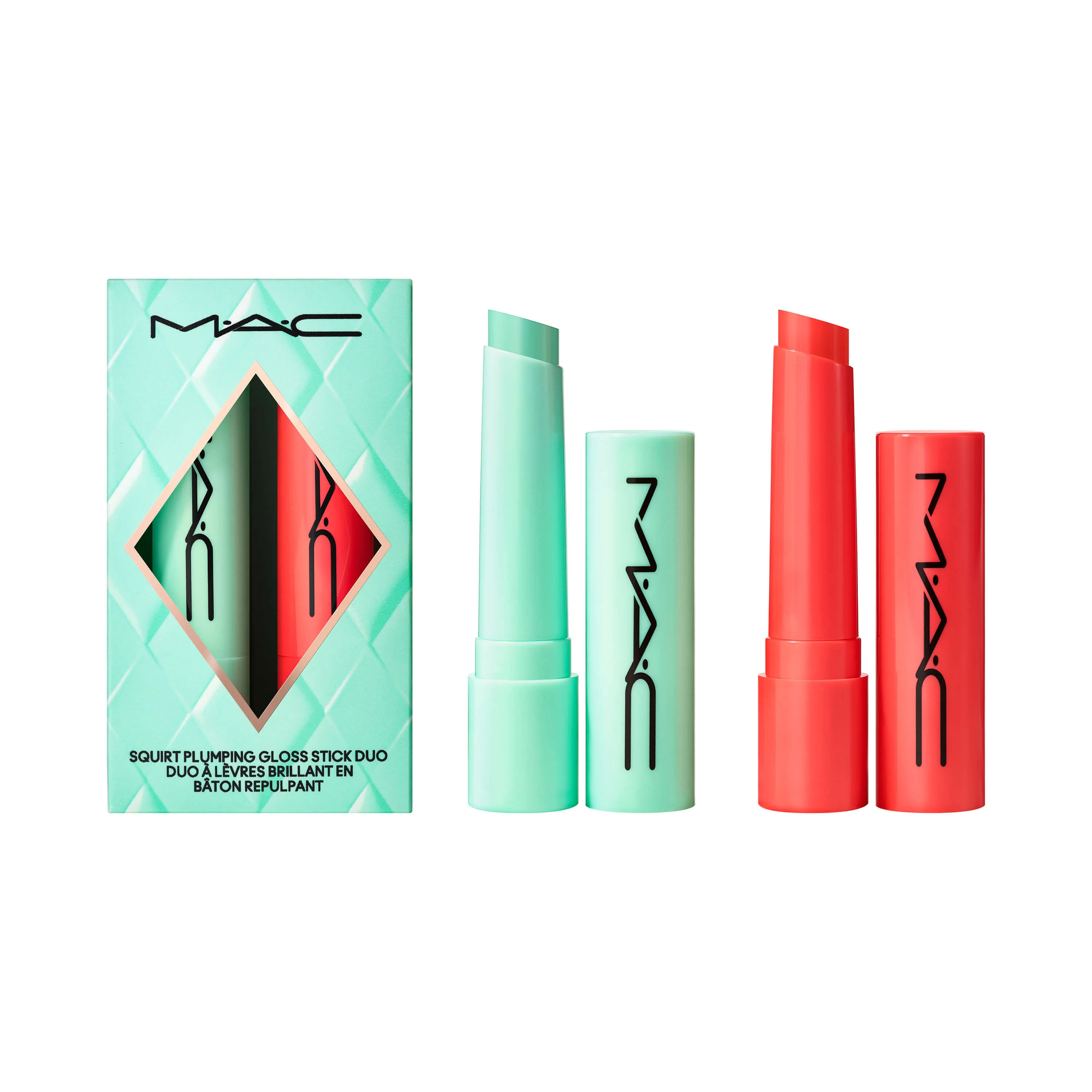 Сјај за усне Squirt Alert Lip Duo Kit - Сет за шминкање, сјај, средство за пуњење усана