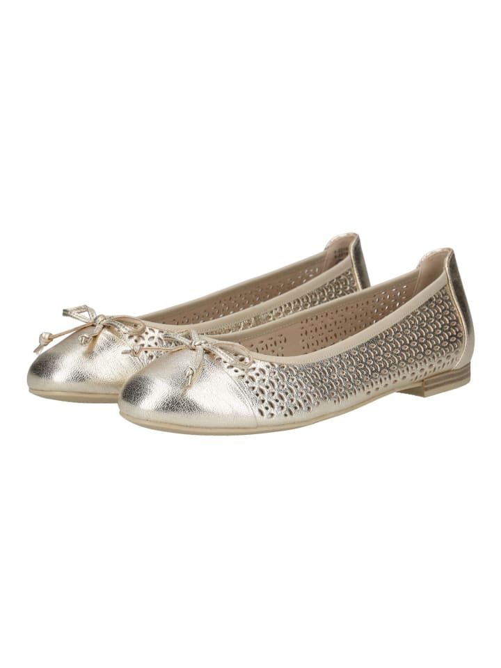 Caprice Ballerinas in Platin günstig kaufen