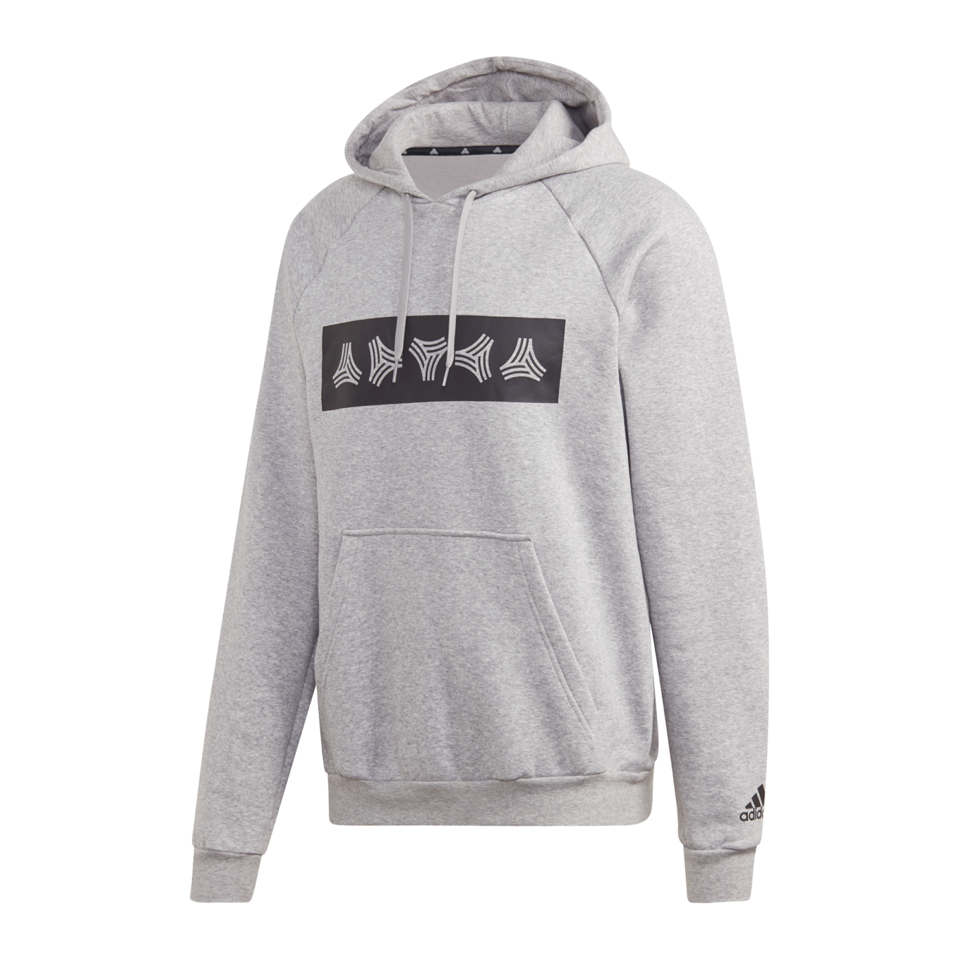 adidas Tango Hoody Grau Schwarz
