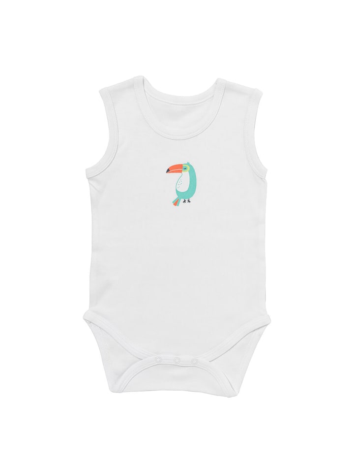 Schlummersack Bio Baby-Bodys ärmellos 3er-Pack in Bunt günstig kaufen