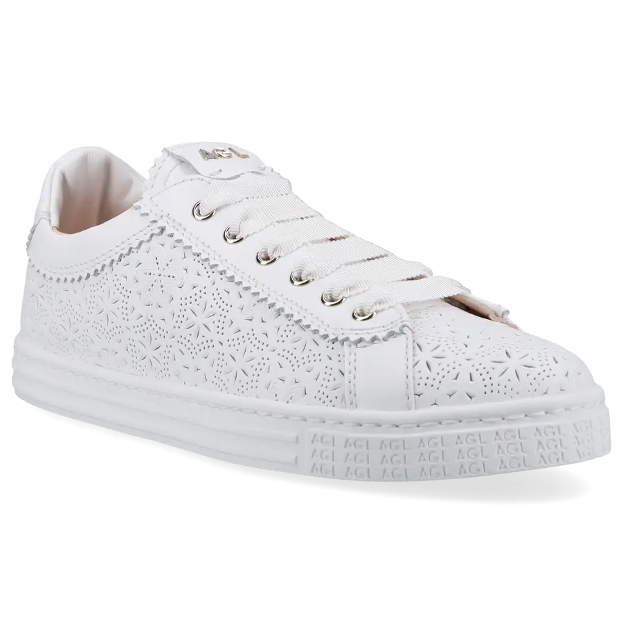 AGL Attilio Giusti Leombruni - Sneaker low D9306085 Kalbsleder - weiß
