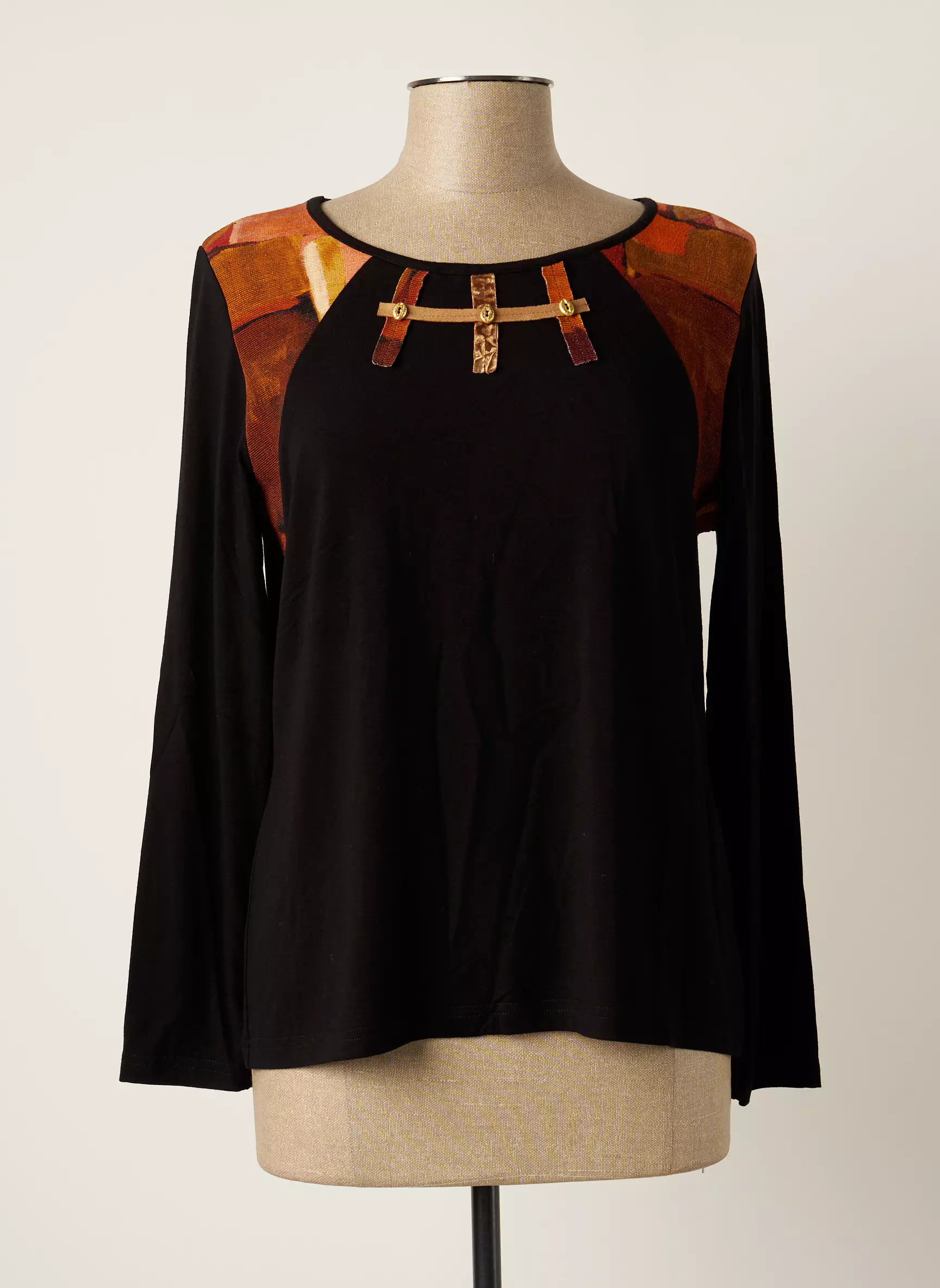 Olivier Philips Tshirts Femme couleur noir