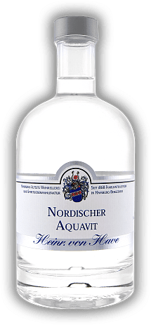 Nordischer Aquavit Heinrich von Have Nordischer Aquavit Heinrich von Have  0,5	 Liter - Vol 38%