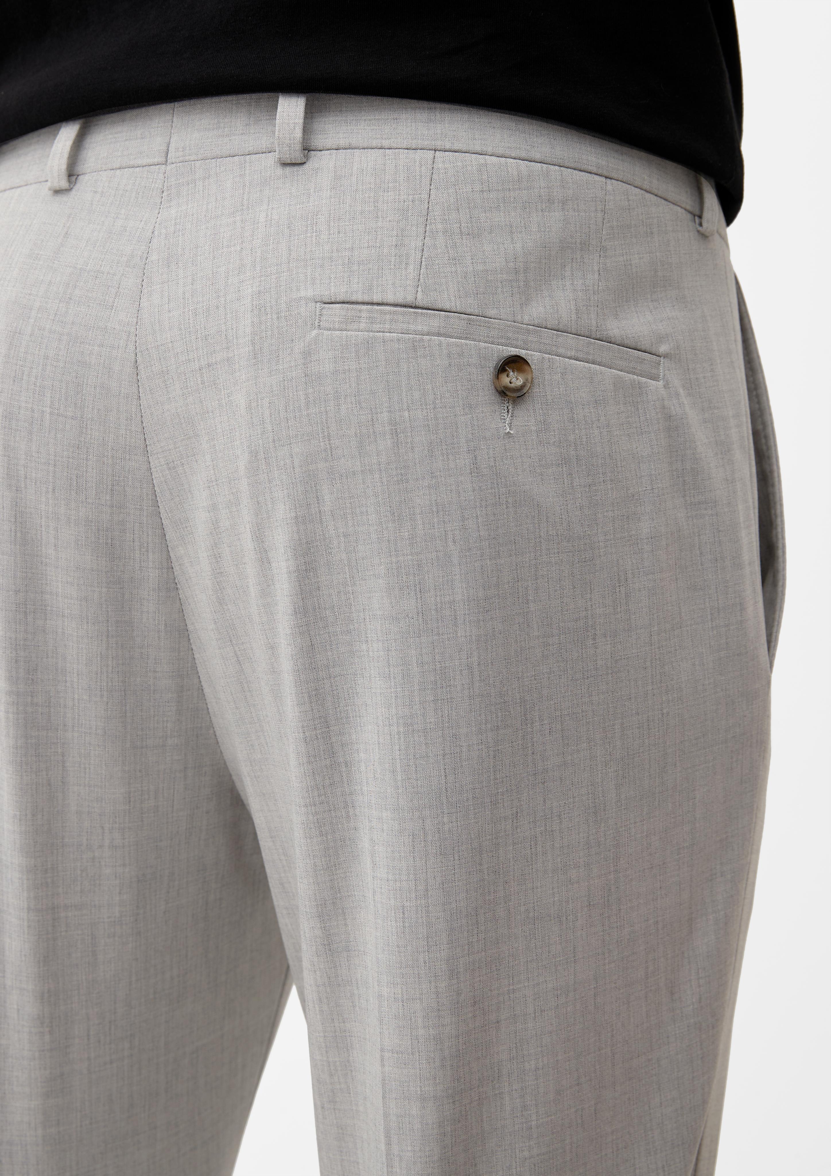 Slim: Hose aus Wollmix  2130194-91W3