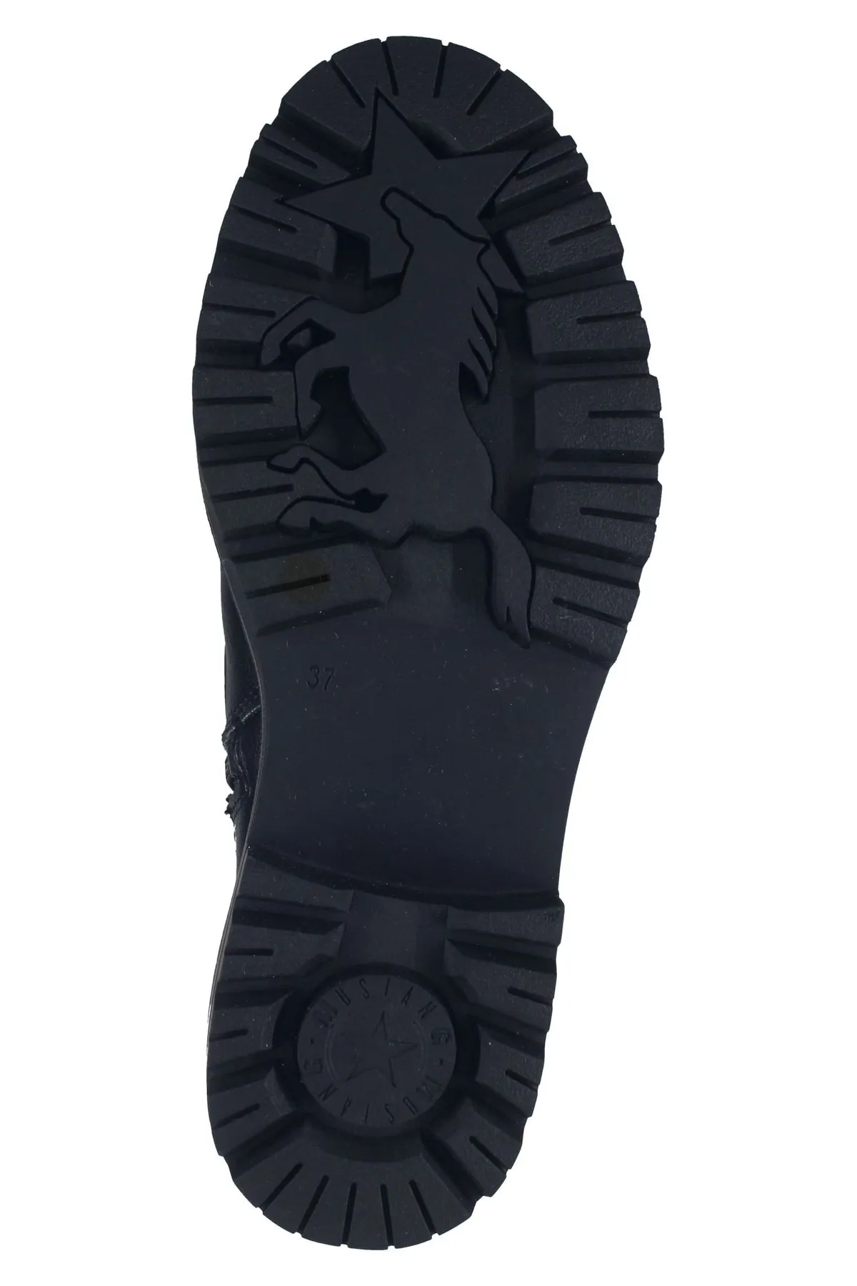 Mustang  Stiefelette - Schwarz - Blockabsatz