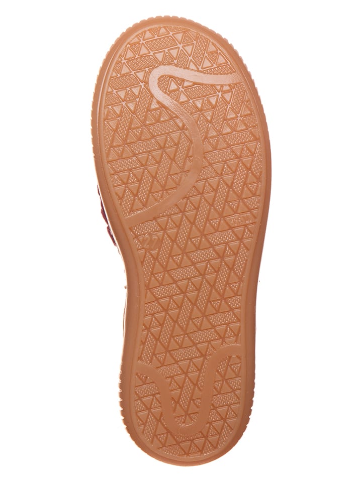 POM POM Leder-Ballerinas in Pink günstig kaufen