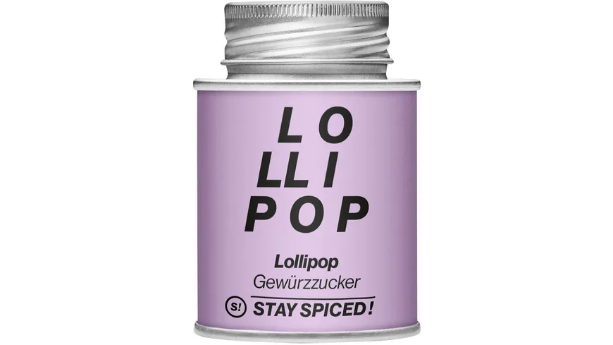 STAY SPICED! Gewürzzucker Lollipop 120 g