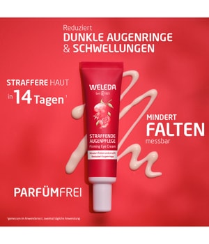 Weleda Granatapfel & Maca-Peptide Straffende Augenpflege Augencreme-12 ml