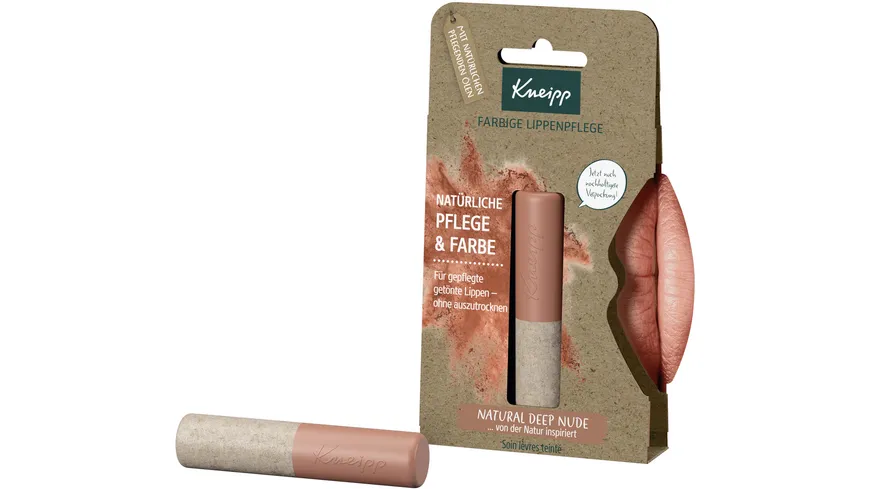 Kneipp Farbige Lippenpflege Natural Deep Nude 3.5 g