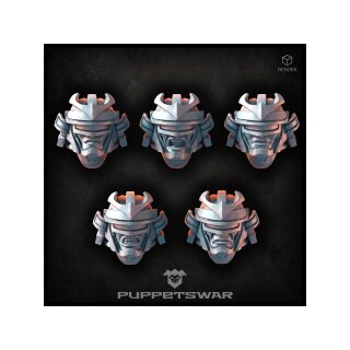 Bushi Scout Heads (5)