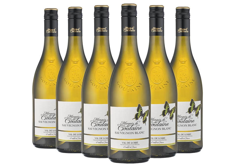 Val de Loire IGP Sauvignon 2021 Marquis de Goulaine 6 bouteilles de 0,75 ℓ