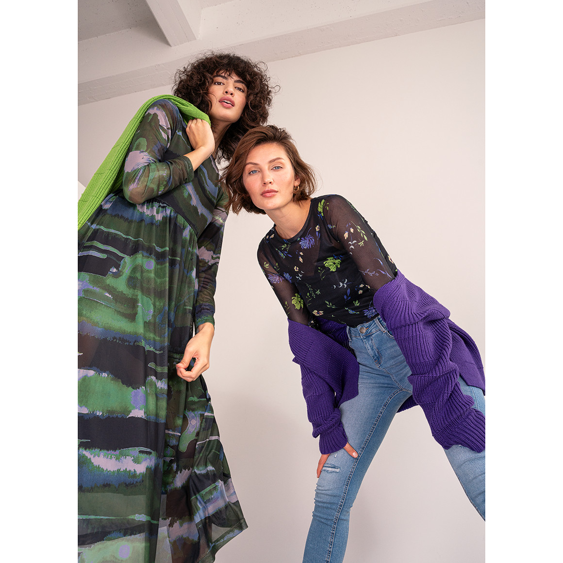 Damen Kleid aus Mesh