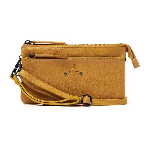 dR Amsterdam Clutch Giallo