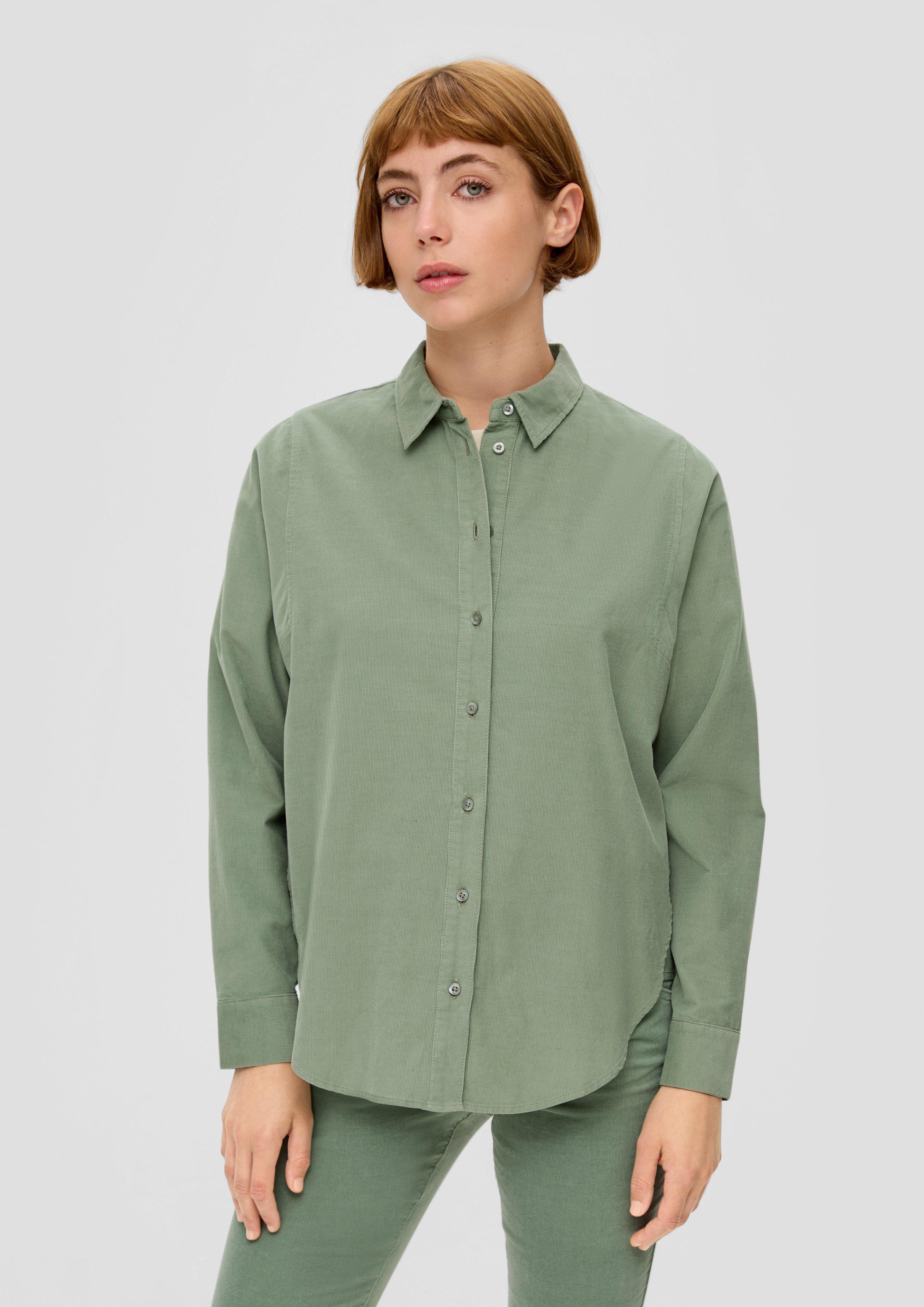 Cordbluse aus Baumwolle  2136311-7210