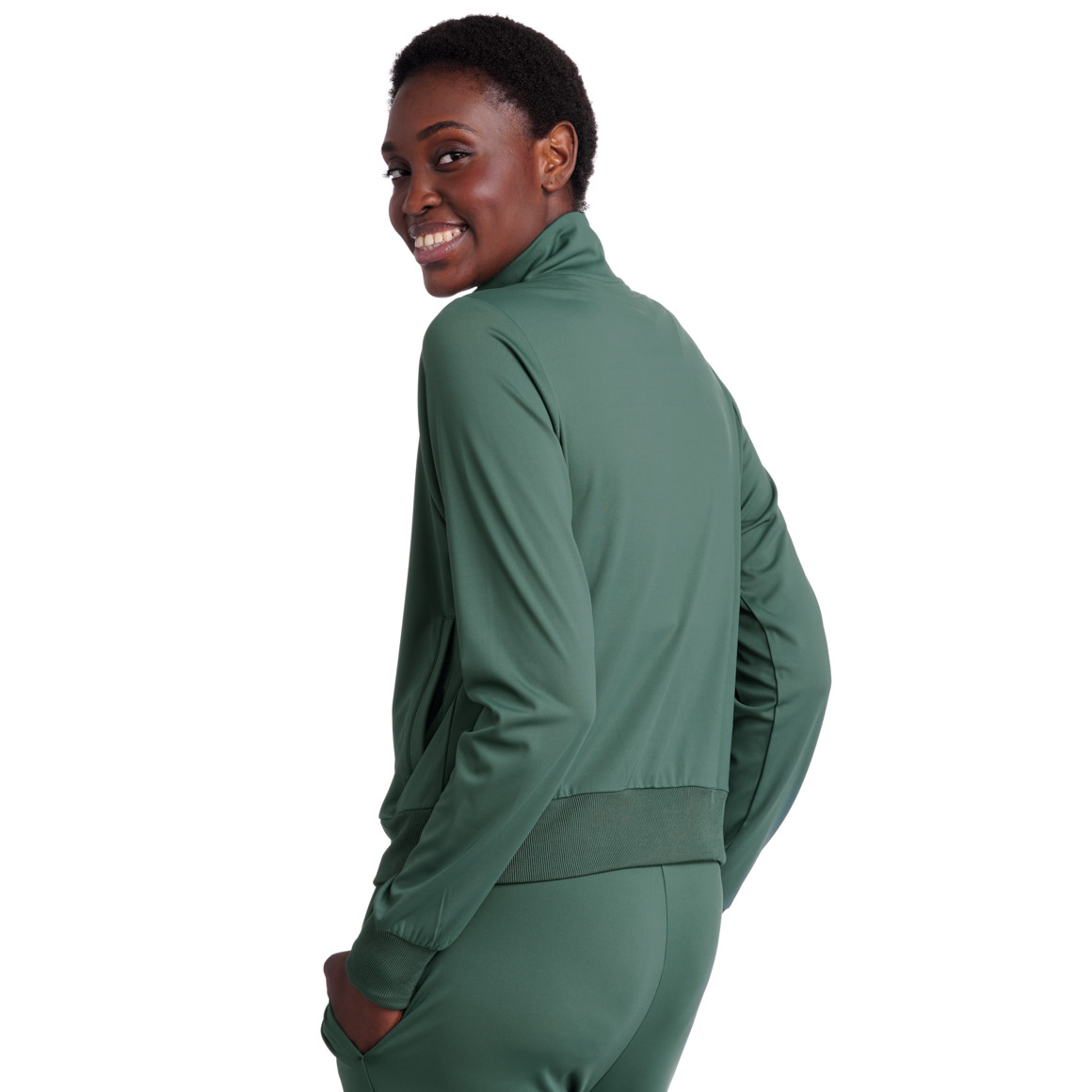 Damen Sportjacke mit Biesen