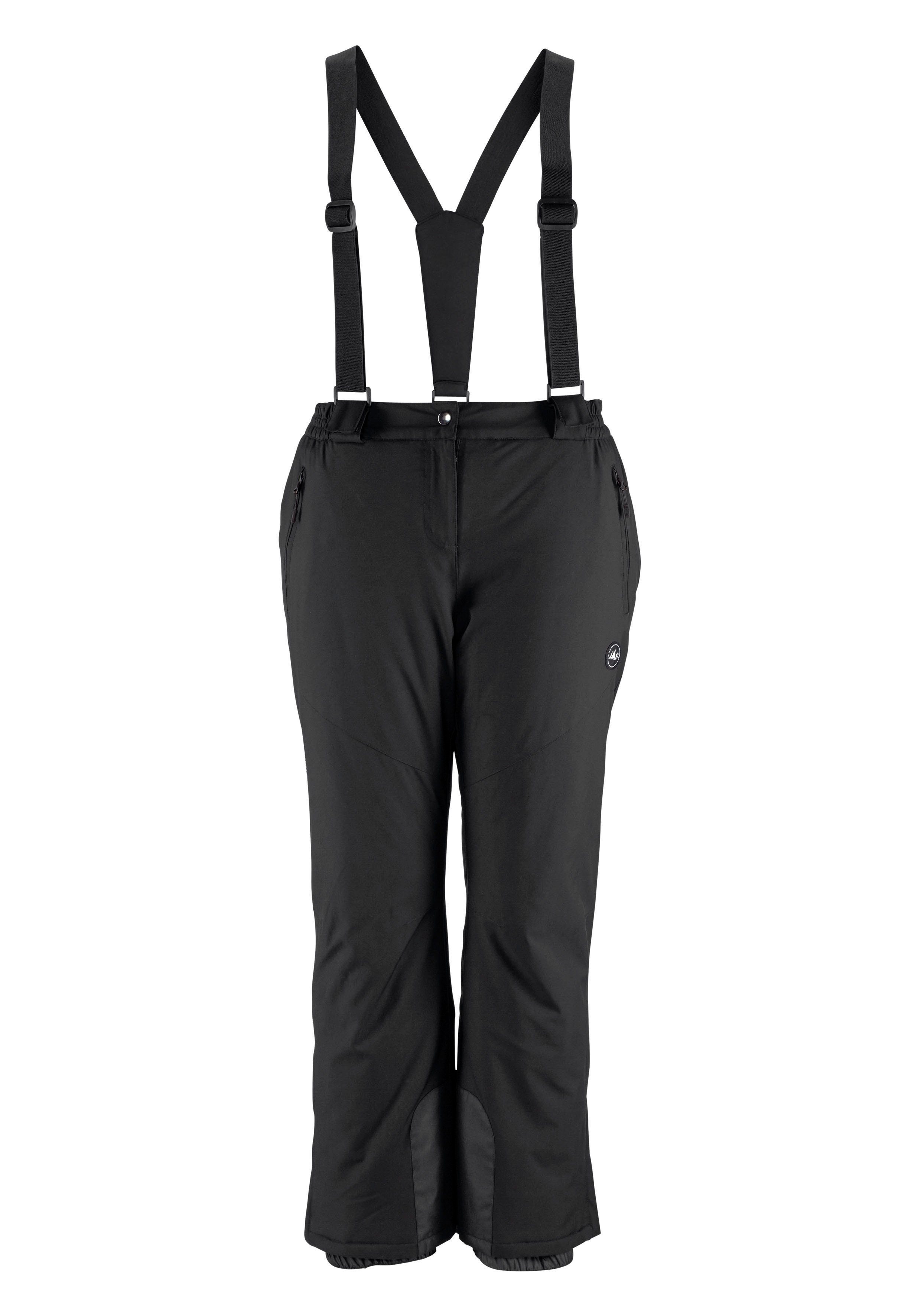 Polarino Skihose mit abnehmbaren Hosenträgern