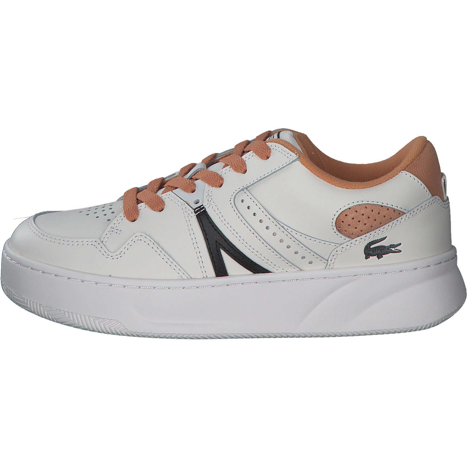 Lacoste L005 44SFA0048, Schnürschuhe, Damen, WHT / TAN