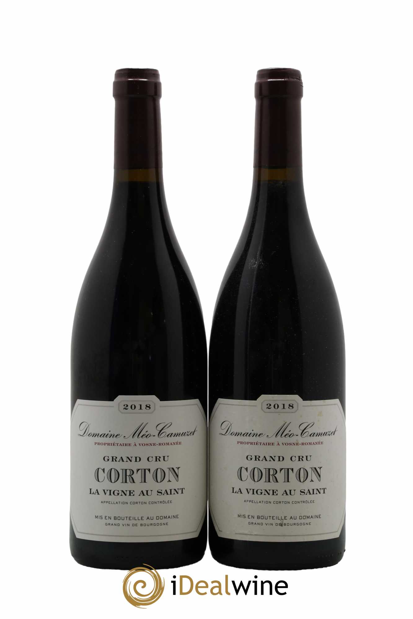 Corton Grand Cru La Vigne au Saint Méo-Camuzet (Domaine)  2018 - Lot de 2 Bouteilles