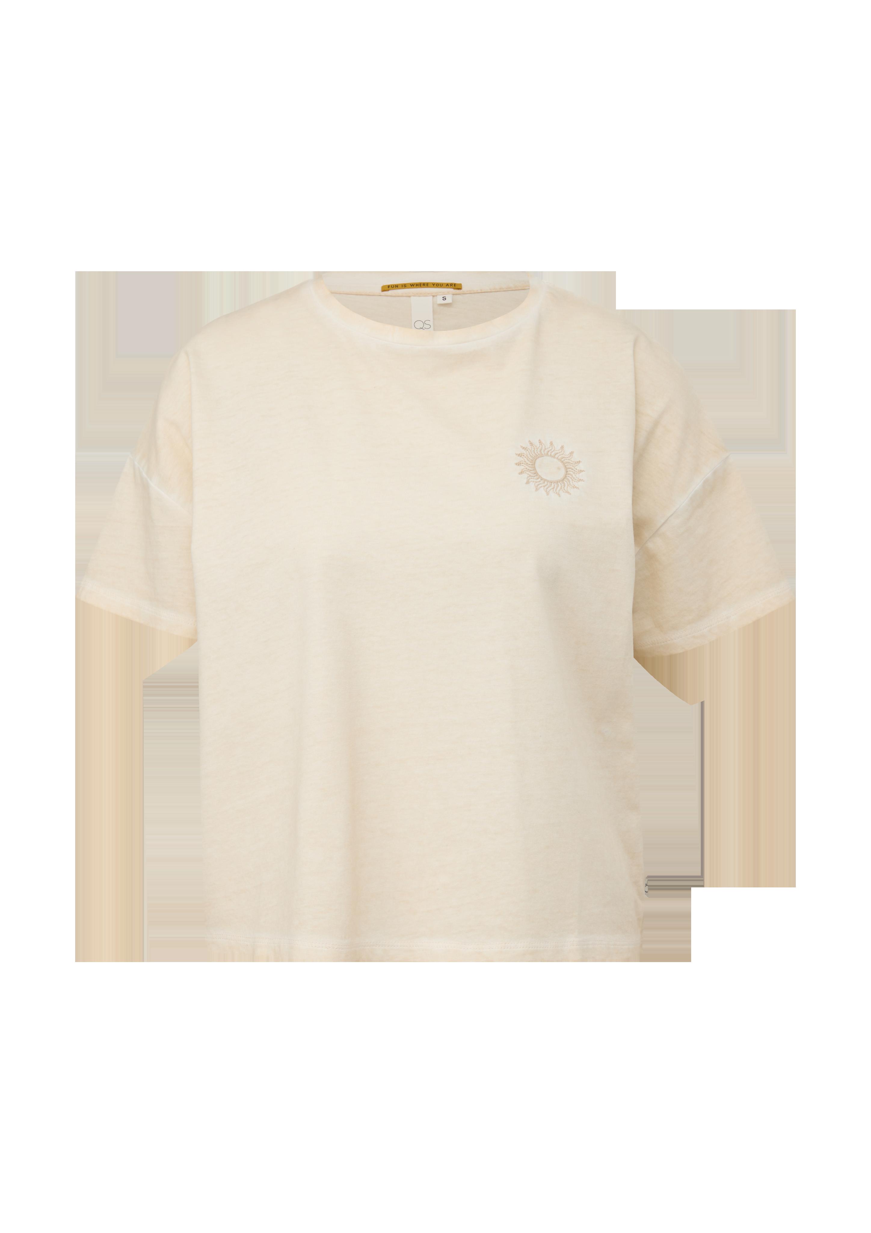 Baumwolllshirt mit Stickerei  2131291-0805