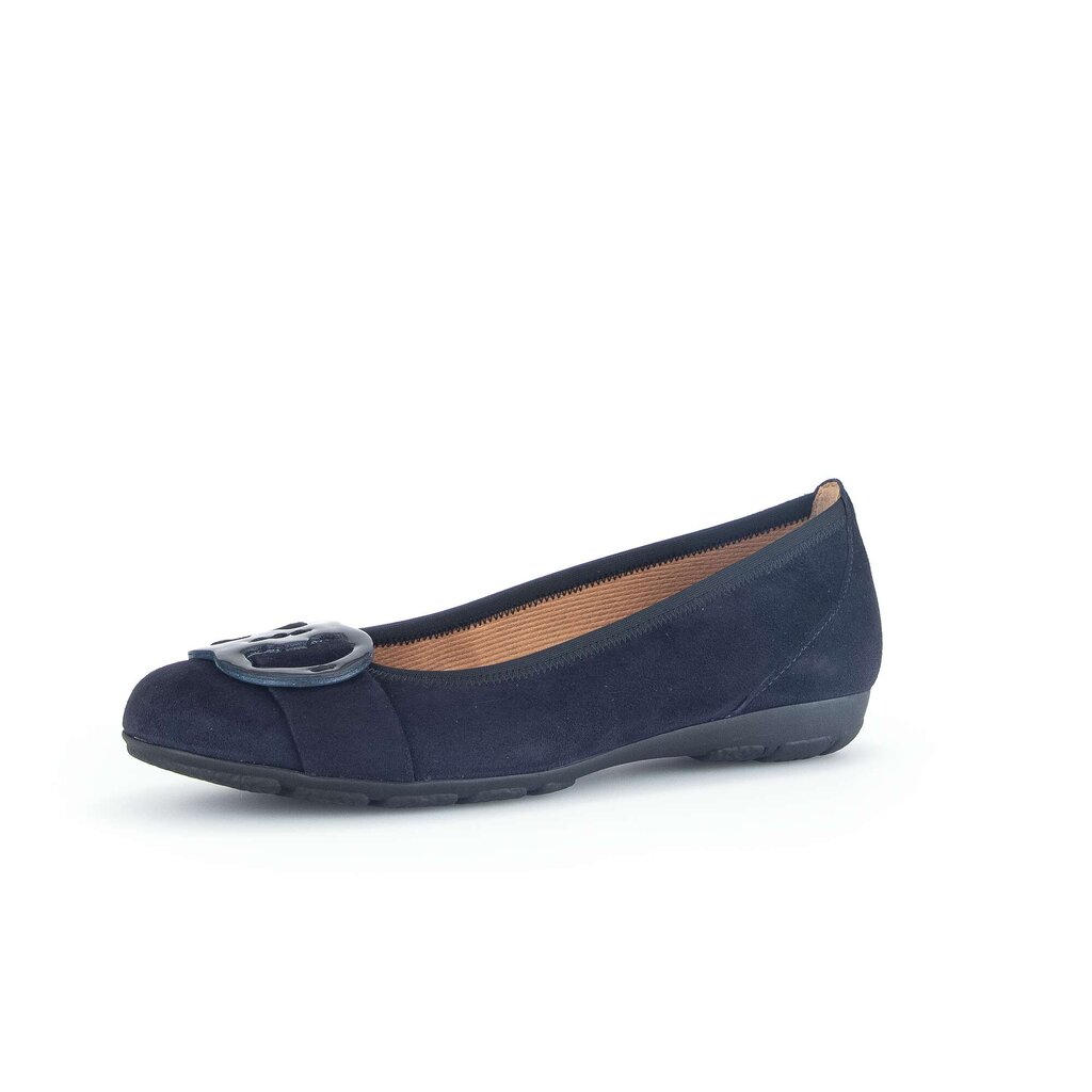 Gabor fashion Sportliche Ballerina blau