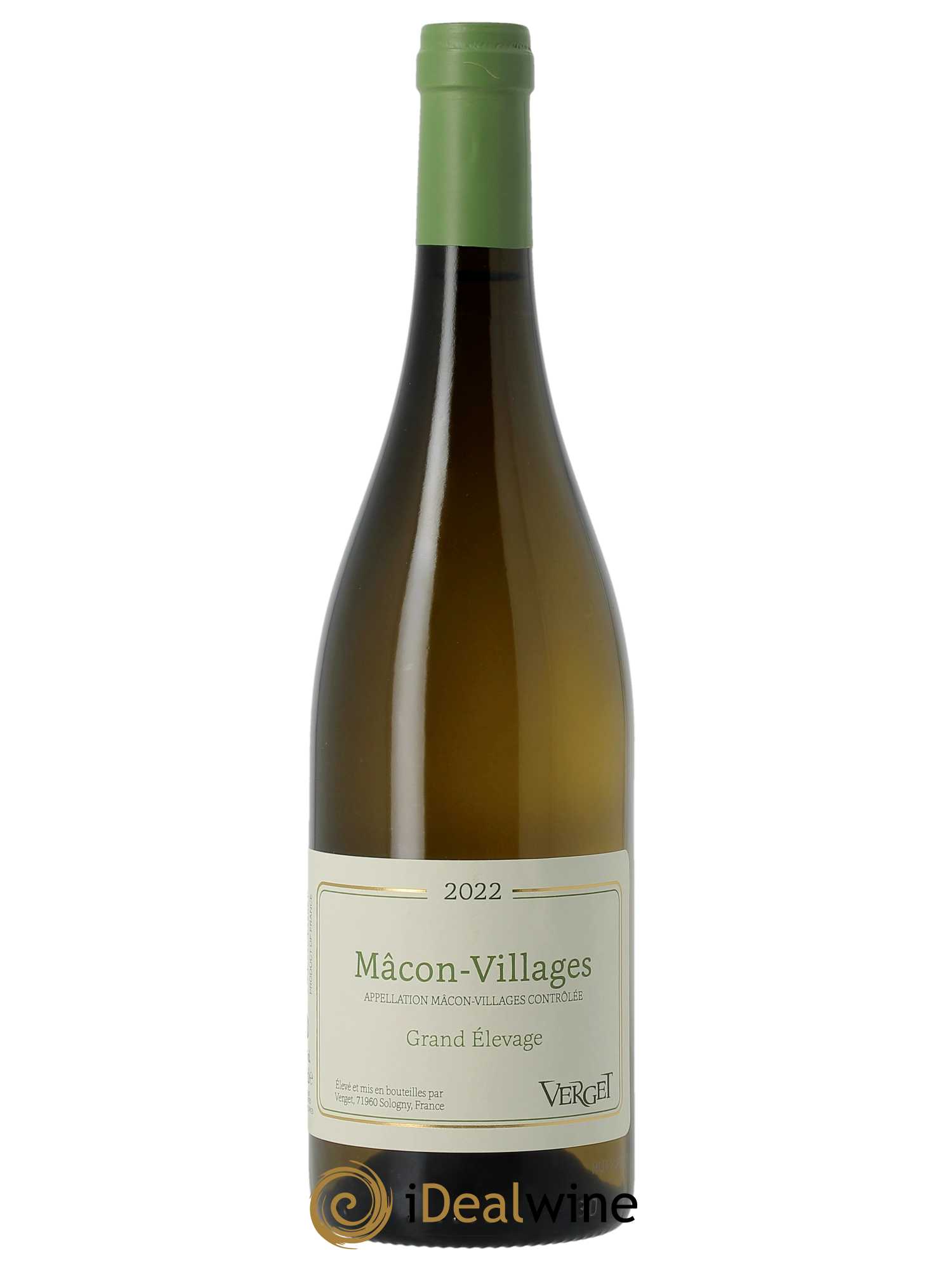 Mâcon-Villages Grand Elevage Verget  2022 - Lot de 1 Bouteille