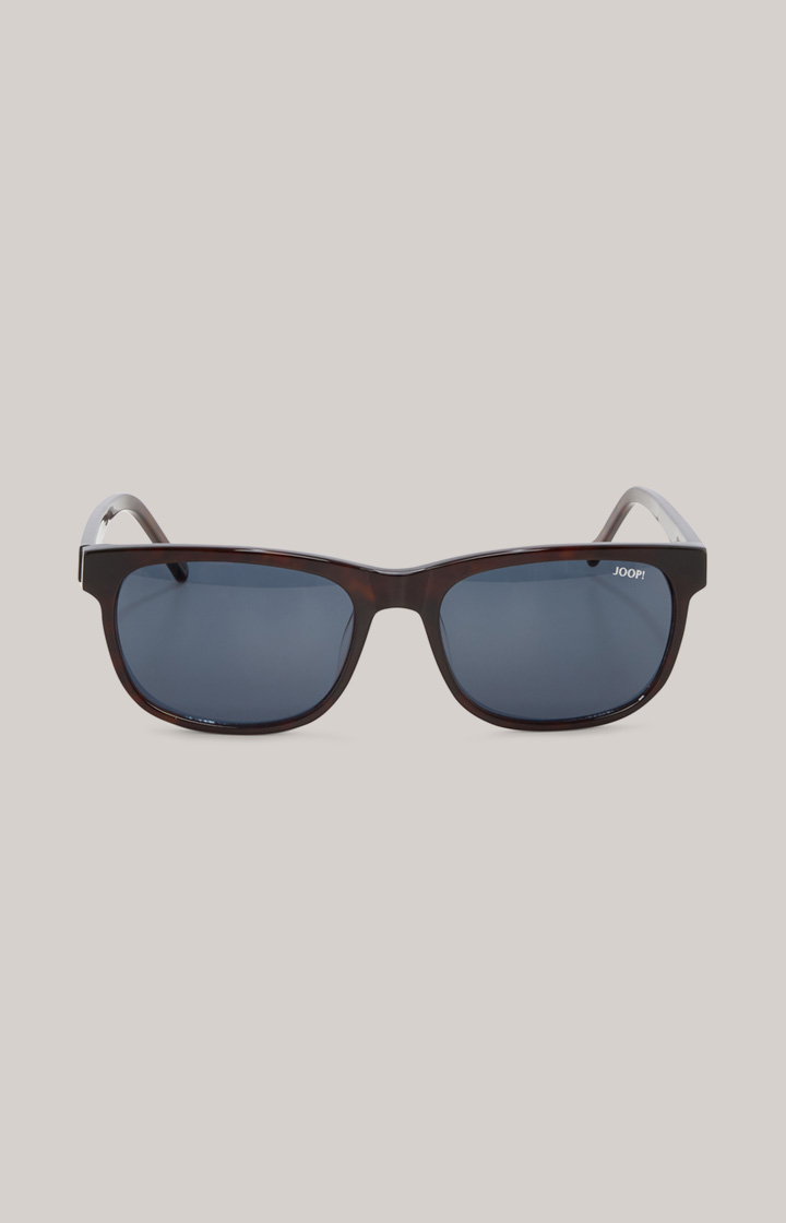 Sonnenbrille in Braun/Grau