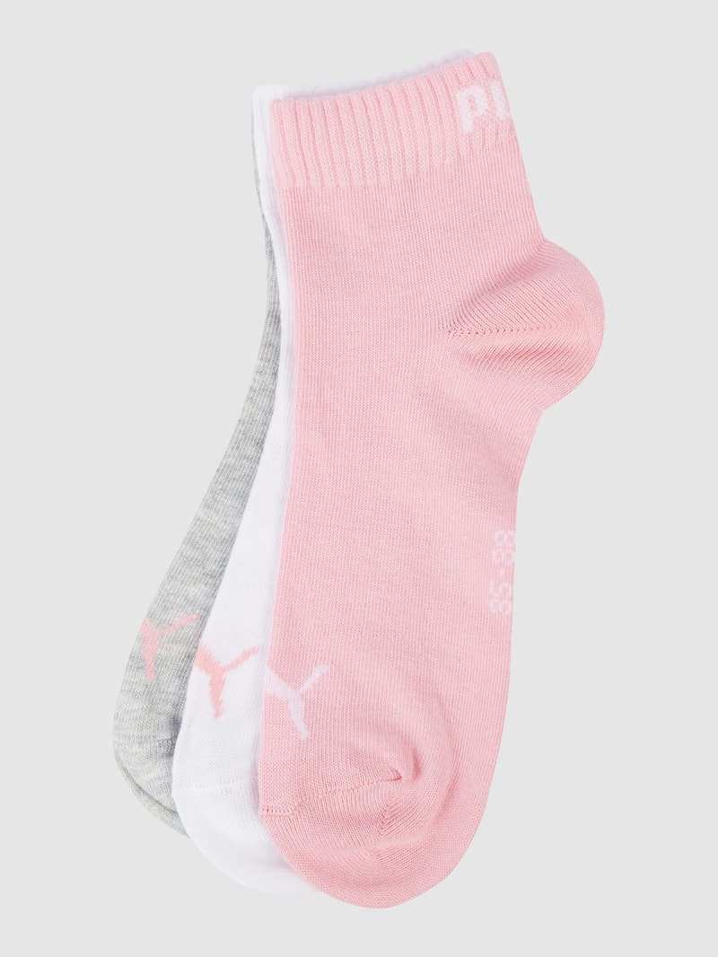 Socken im 3er-Pack in hellgrau