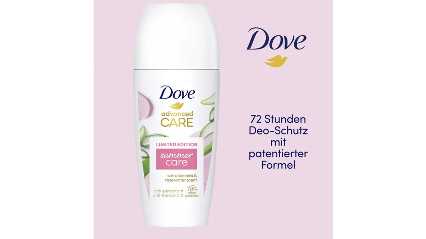 Dove Antitranspirant Roll-On Limited Edition Summer Care 50 ml