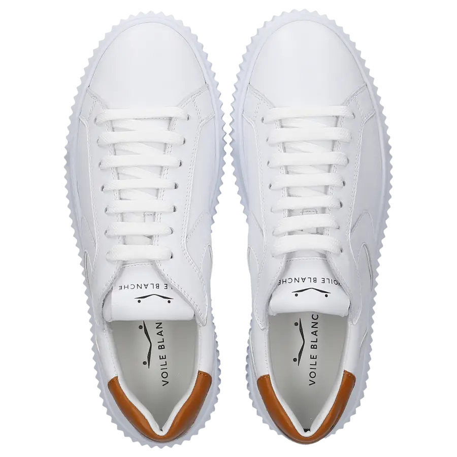 VOILE BLANCHE - Sneaker low LIPARI Veloursleder - weiß