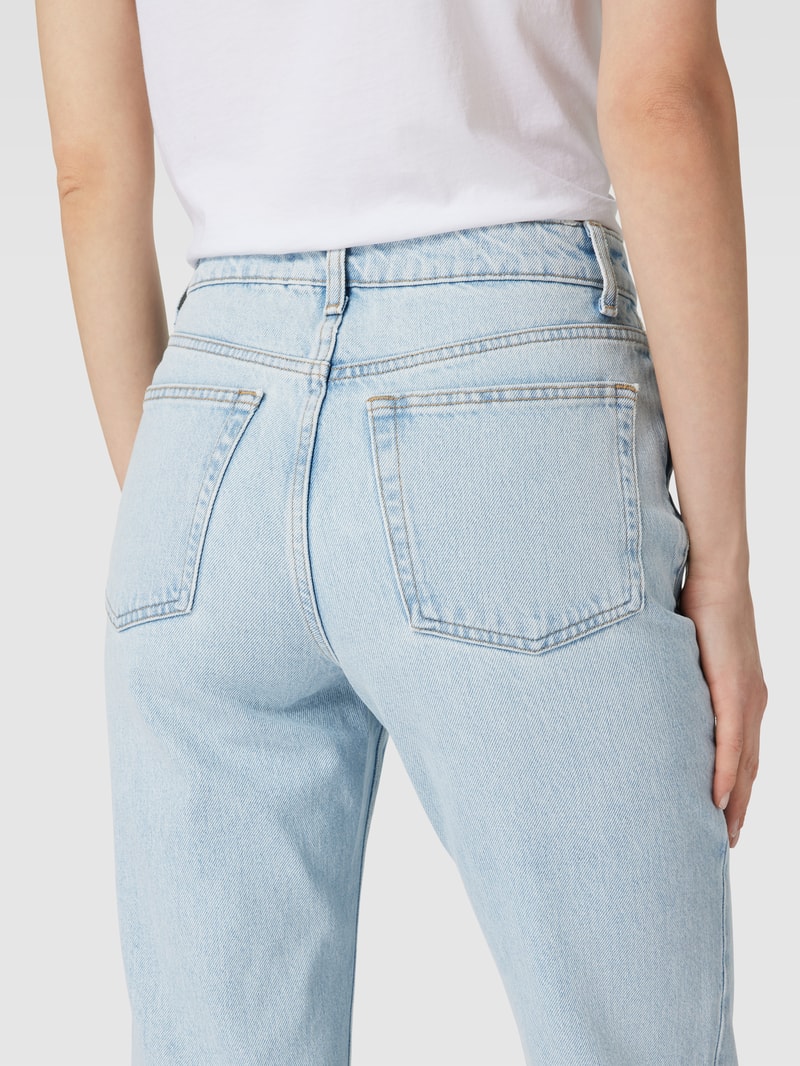 Jeans im 5-Pocket-Design Modell 'IRENE' in hellblau