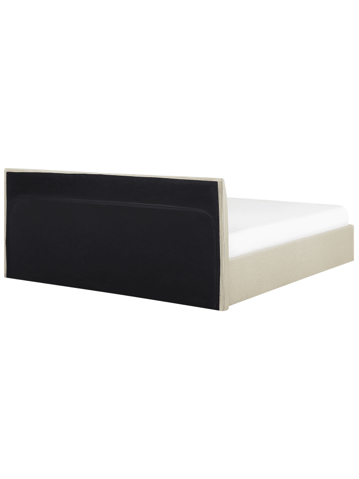 Beliani Doppelbett ORBEY in Beige - (W) 197 x (H) 88 x (L) 212 cm günstig kaufen onesize