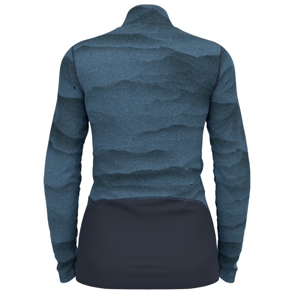 Odlo - Women's BL Top Turtle Neck L/S Half Zip Whistler - Kunstfaserunterwäsche