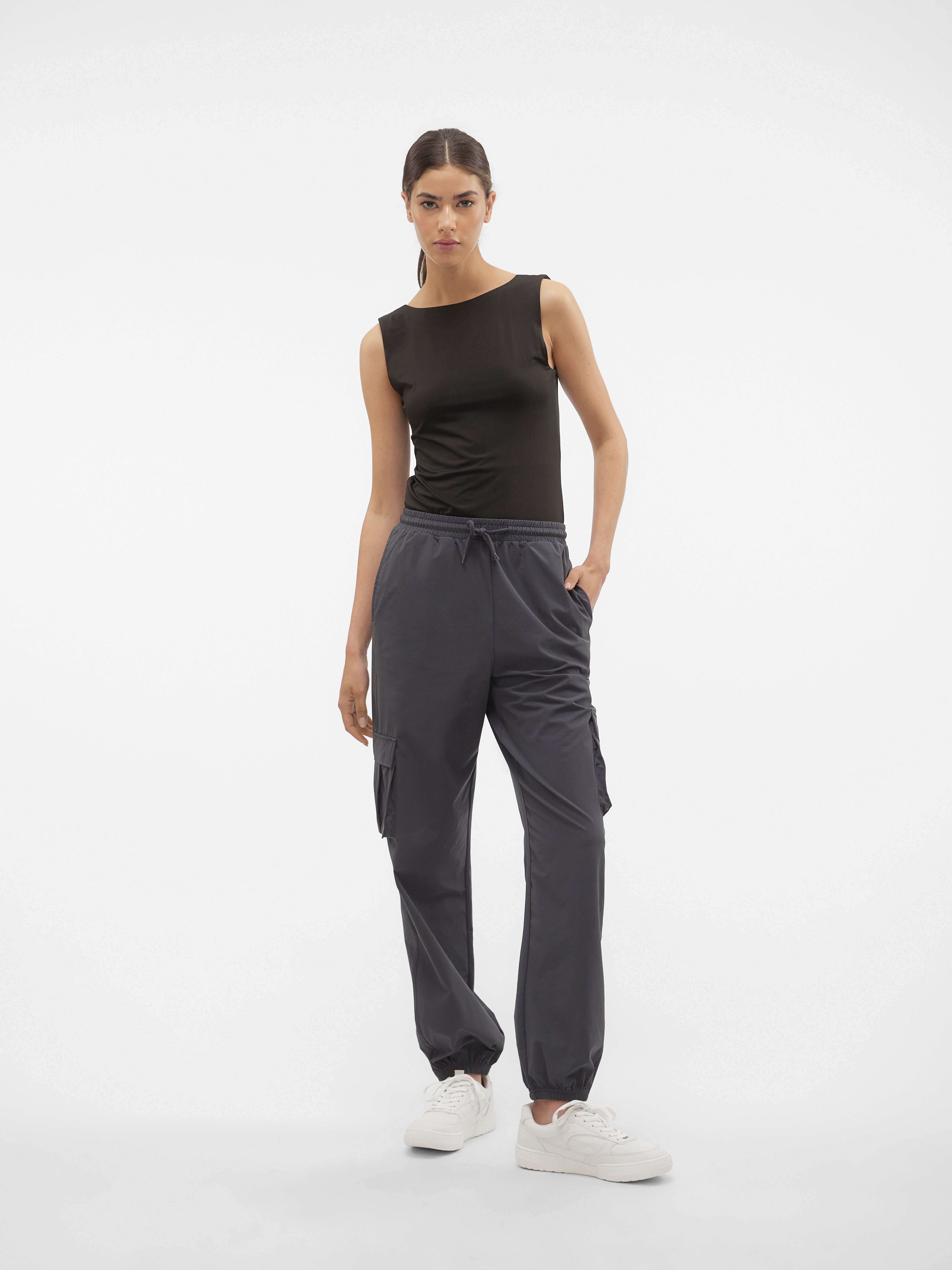 VMKIMBERLY Hohe Taille Cargohose