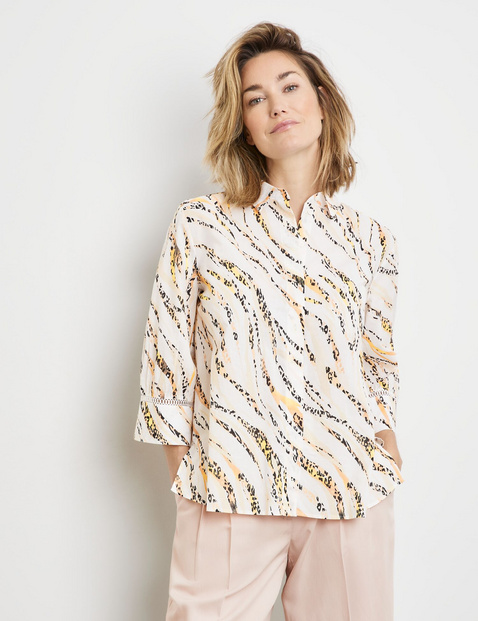 Nachhaltige 3/4 Arm Bluse