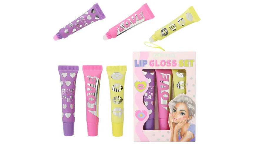 TOPModel Lipgloss Set BEAUTY and ME sortiert