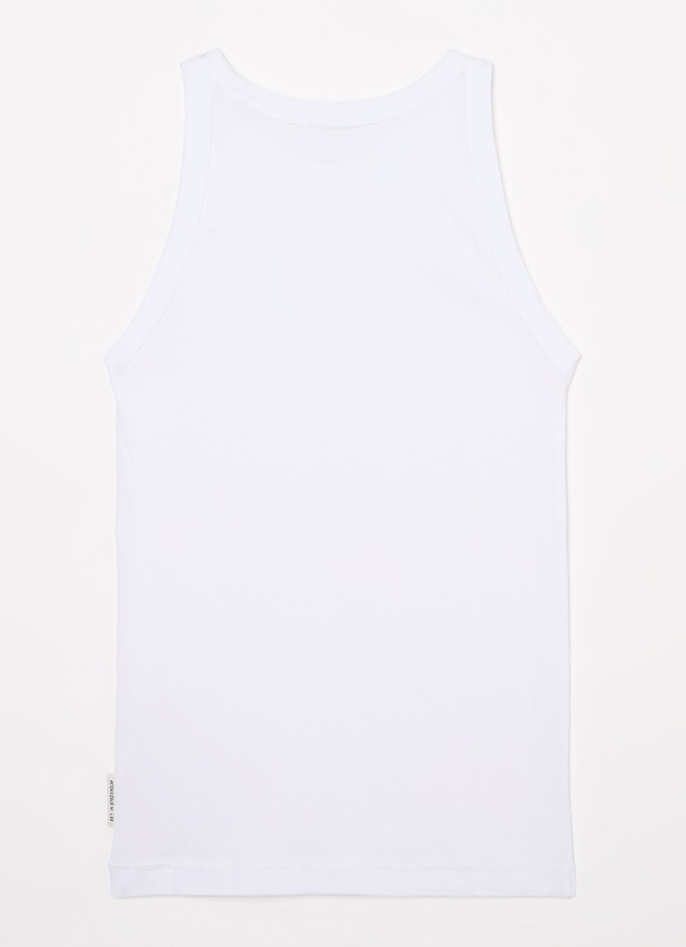 Marc O'Polo Organic cotton tank top with ribbed structure