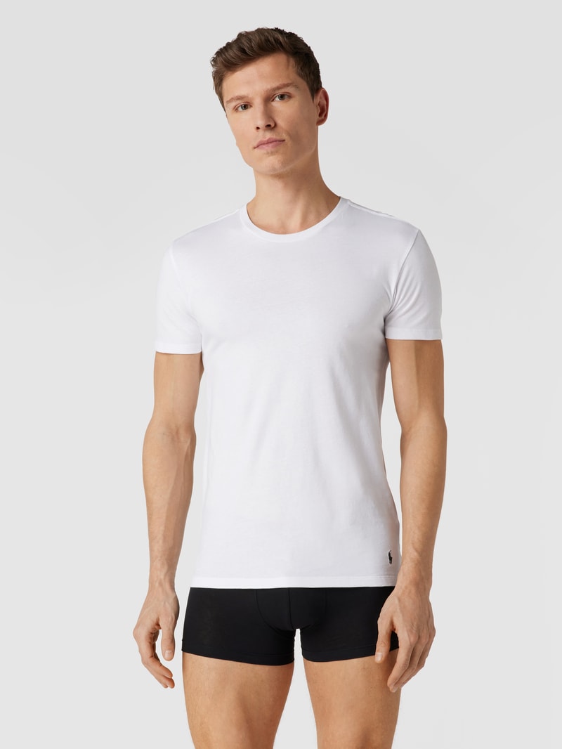 T-Shirt im 3er-Pack in schwarz