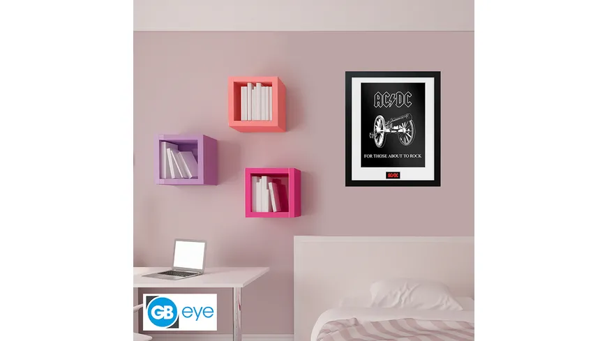 AC/DC - Framed print 