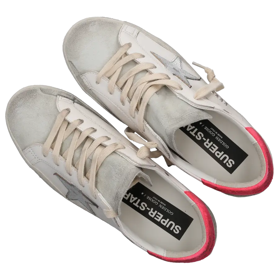 Golden Goose - Damenschuhe SUPER-STAR CLASSIC Kalbsleder - weiß