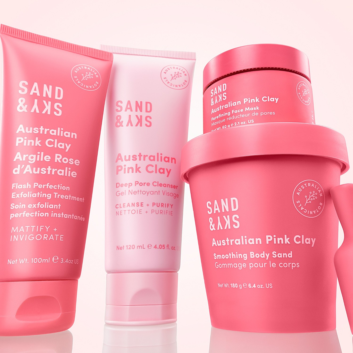 Australian Pink Clay - Smoothing Body Sand