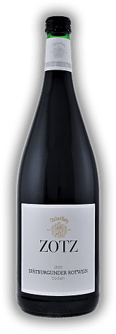 Julius Zotz, Spätburgunder, Qualitätswein, trocken, 2020, Baden  Julius Zotz, Spätburgunder, Qualitätswein, trocken, 2020, Baden   Jahrgang 2020 - 1	 Liter - Vol 13,0%
