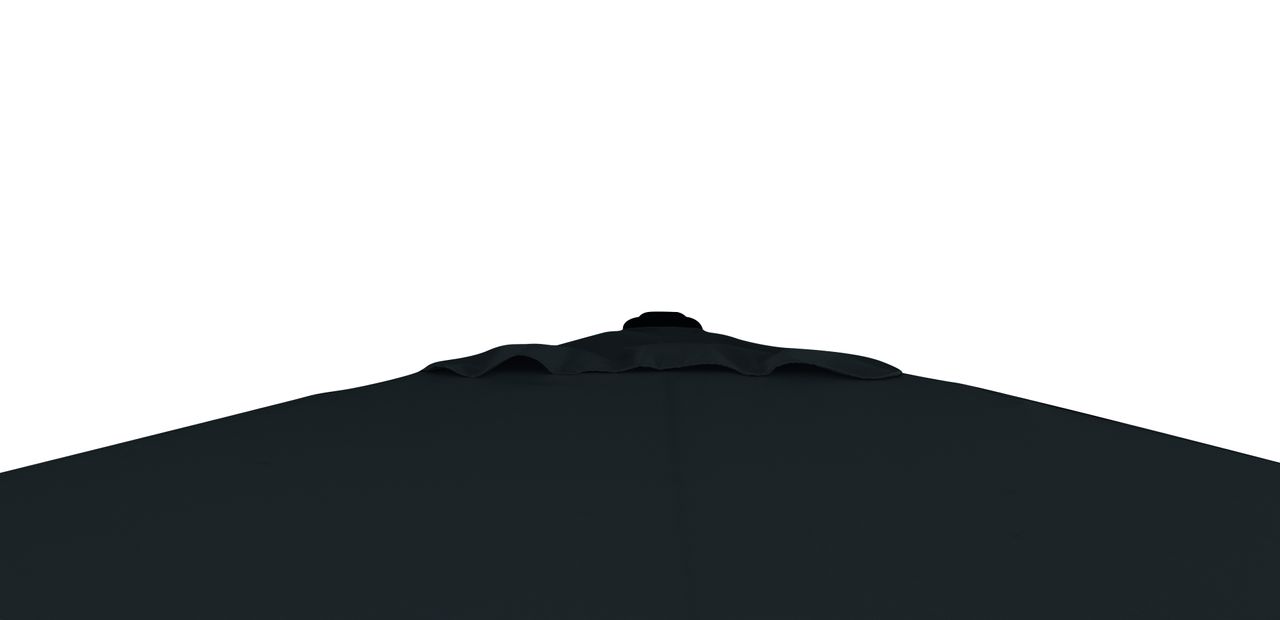 Solax Sunshine XXL-Sonnenschirm - Anthrazit