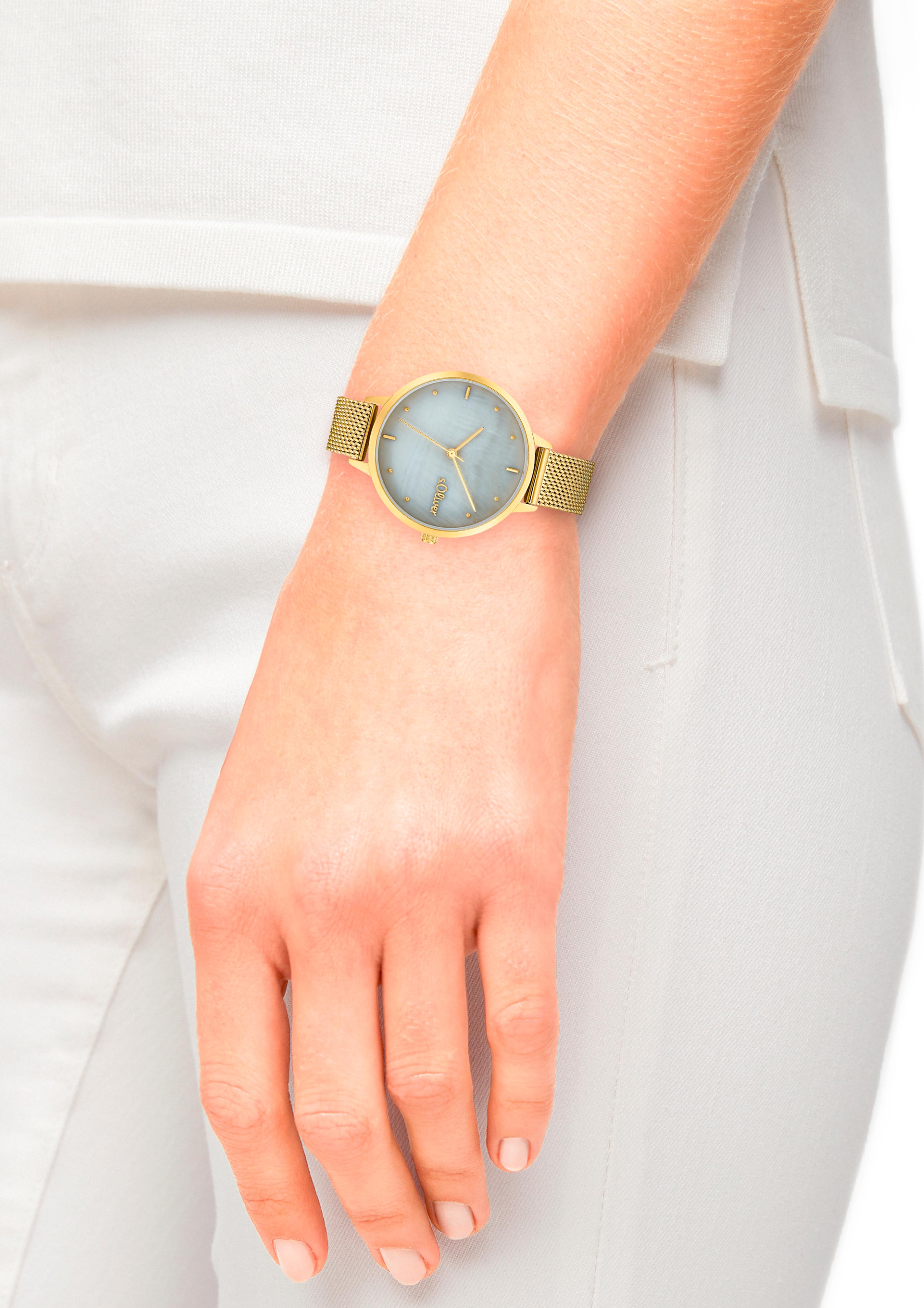 Klassische Milanaise-Armbanduhr  6006319-19B0