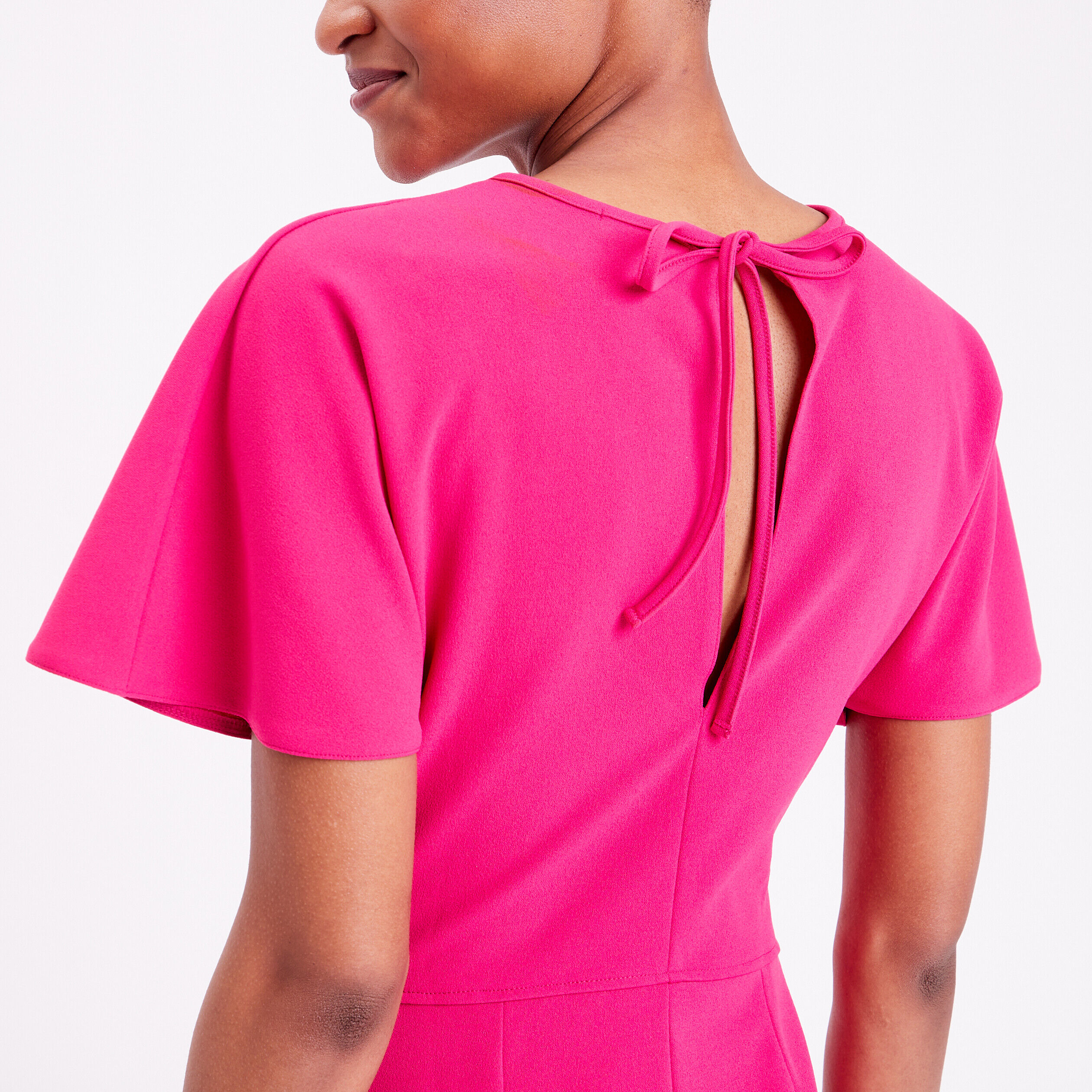 Combishort droite avec fentes rose fushia femme | Cache Cache