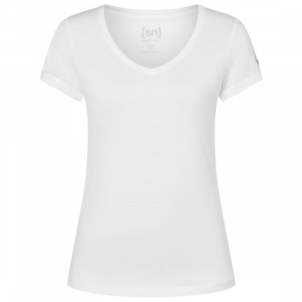 super.natural - Women's V-Neck Tee 140 - Merinounterwäsche