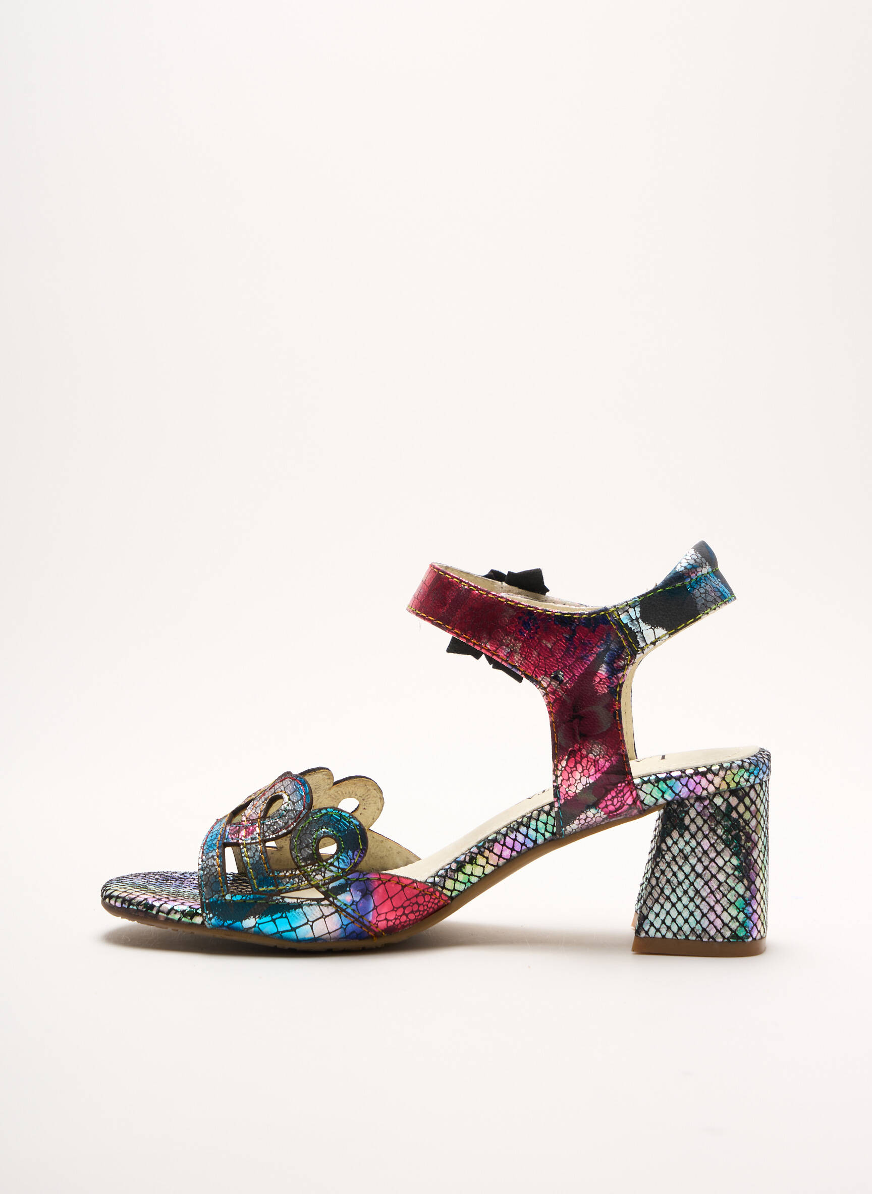 Laura Vita Sandales Nu Pieds Femme couleur bleu