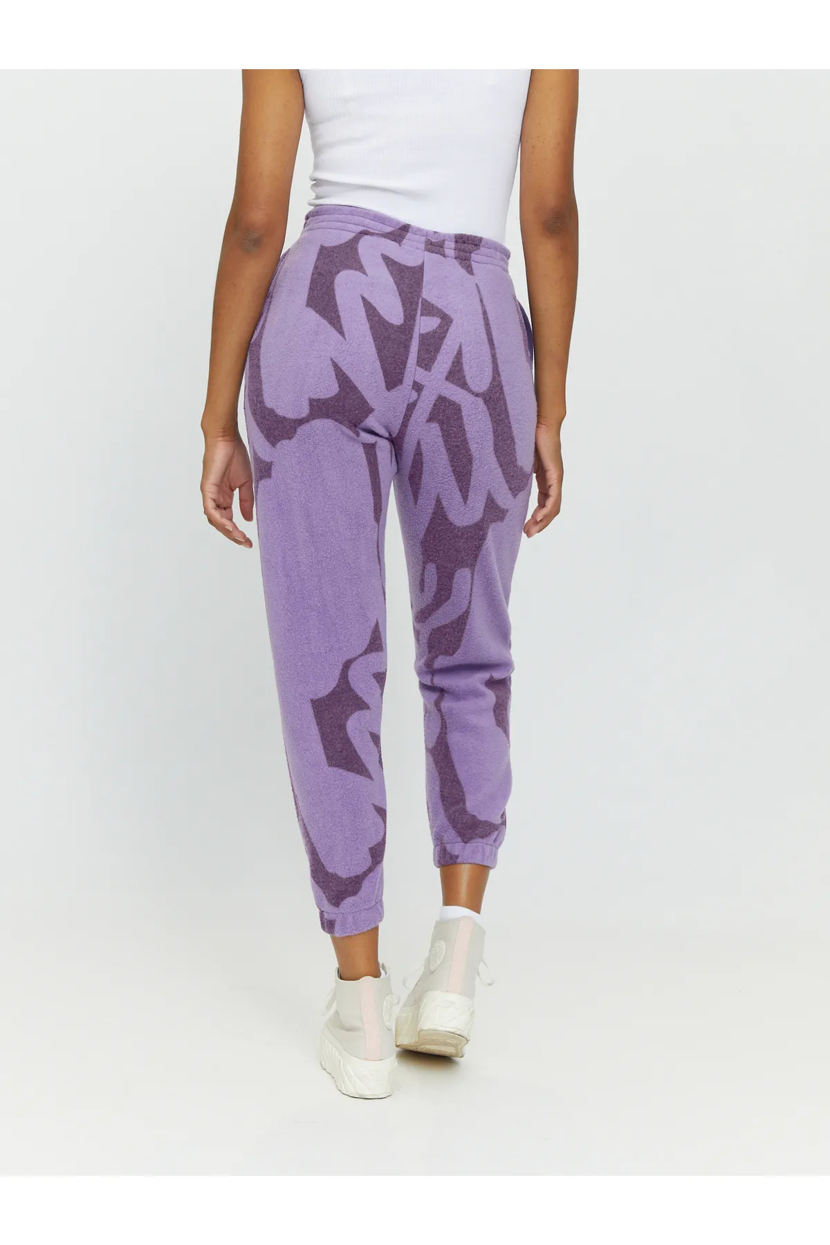 Mazine  Jogginghose aus Fleece mit Loop-Print