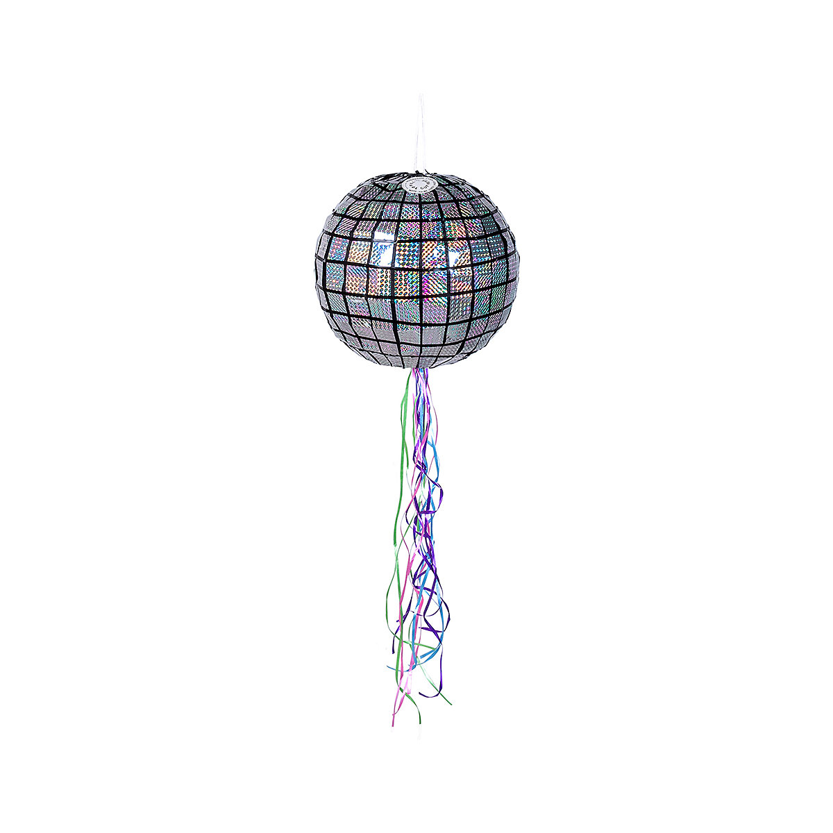 Zieh-Piñata Diskokugel (30 cm)