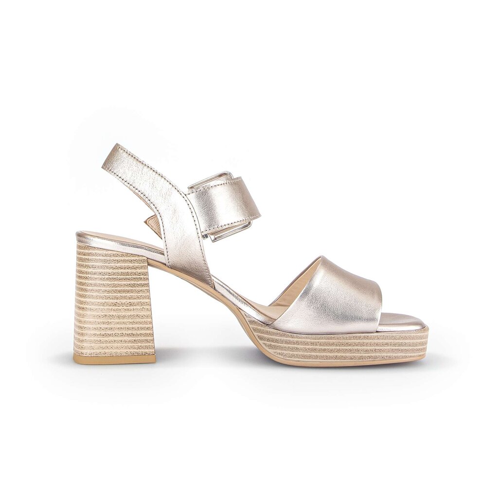 Gabor fashion Plateau Sandale gold