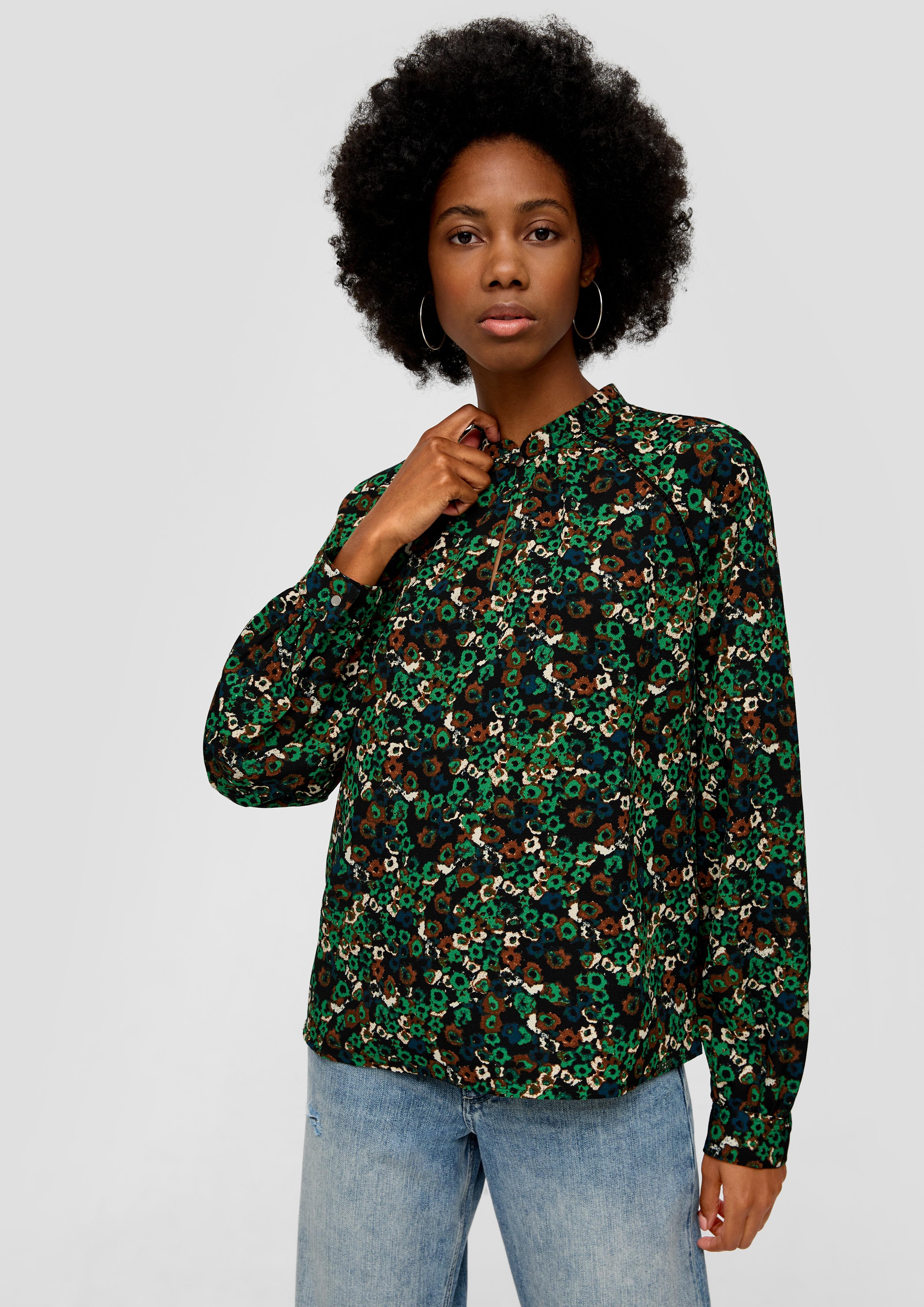 Bluse mit All-over-Print  2137345-76A5